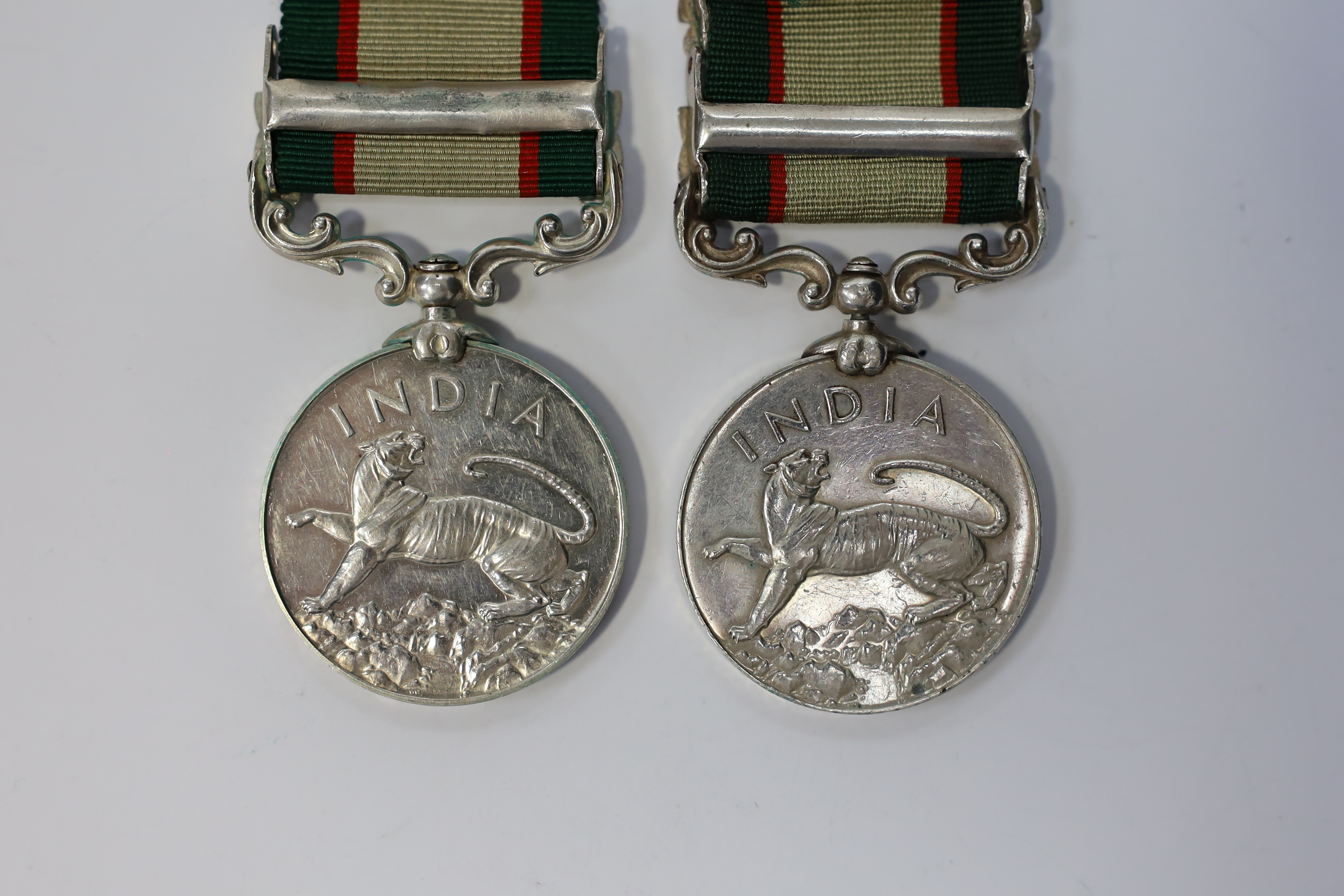 Two George VI India General Service Medals